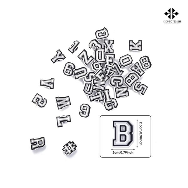 Crocs Jibbitz Letters and Numbers - Image 8