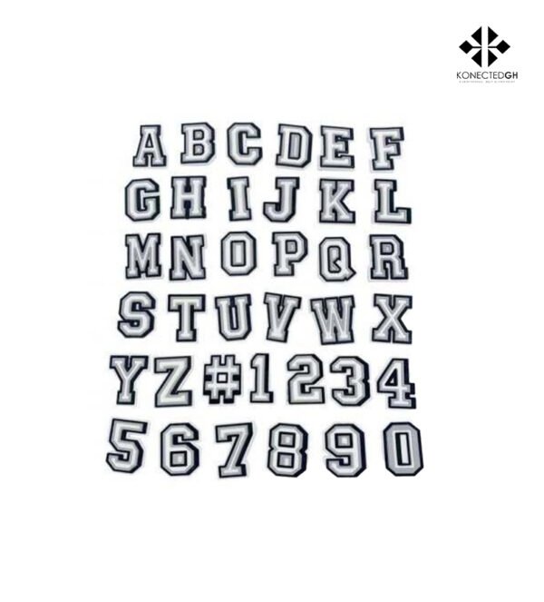 Crocs Jibbitz Letters and Numbers