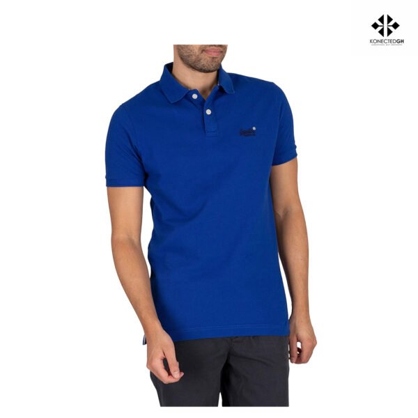 Superdry Organic Cotton Micro Lite Pique Polo Shirt - Image 2