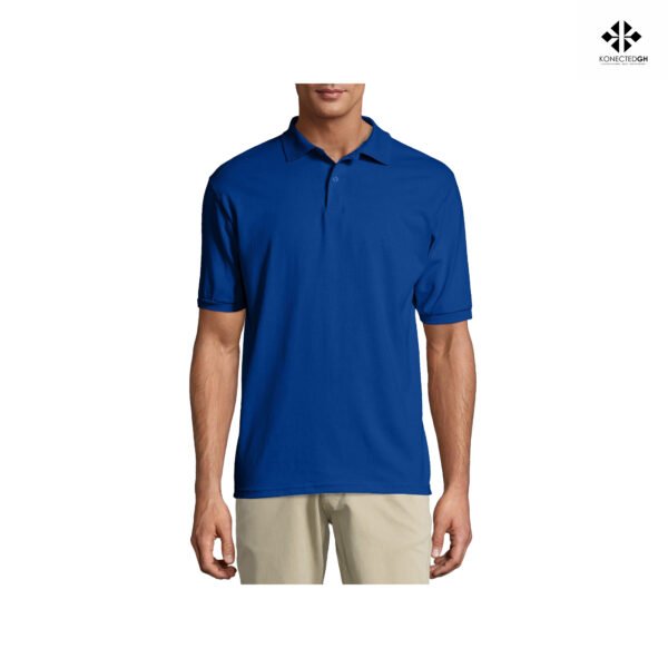 Hanes Men's EcoSmart Short Sleeve Jersey Polo Shirt