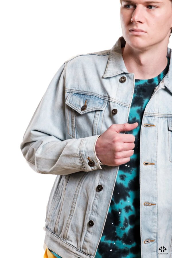 Brooklyn Cloth Light Wash Denim Jacket - Image 3