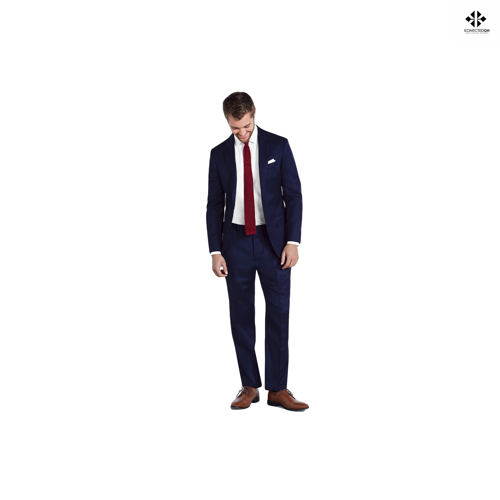 The Black Tux Blue Suit - Image 5