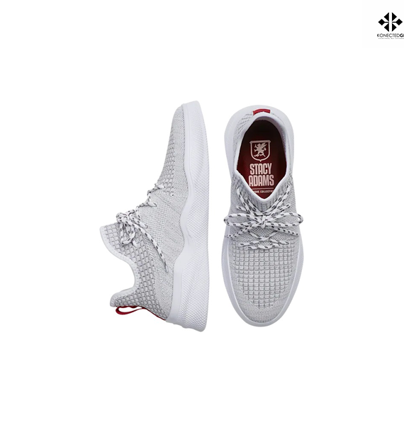 Stacy Adams Vortex Knit Plain Toe Sneakers