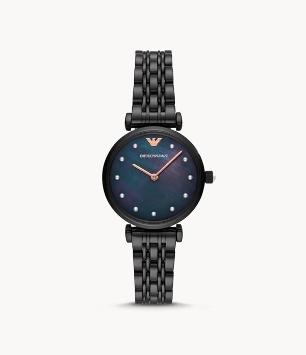Emporio Armani Gianni T-Bar Stainless Steel Watch
