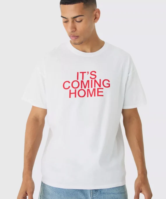 Oversized It's Coming on England T-Shirt