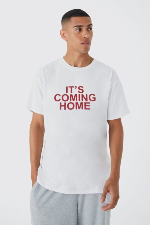 Oversized It's Coming on England T-Shirt - Image 2